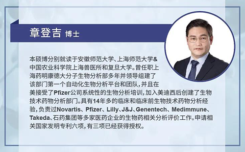 Ladbrokes立博生物手艺药物剖析部主任章登吉博士