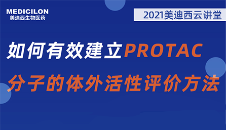 【云课堂】：怎样有用建设PROTAC分子的体外活性评价要领？？？